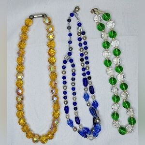 3- Beaded Necklaces